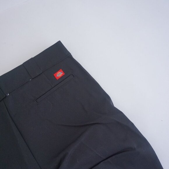 Dickies Black 744 Low Rise Straight Leg Wrinkle Resistant Work Pants Size 10R - Picture 12 of 13